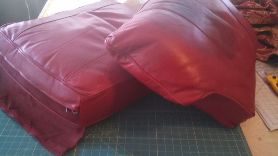 Dawn Sewing and Crafts Leather Cushion Slipcover