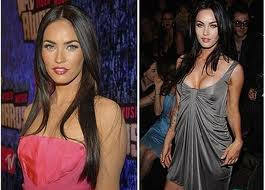megan fox plastic surgery before and after