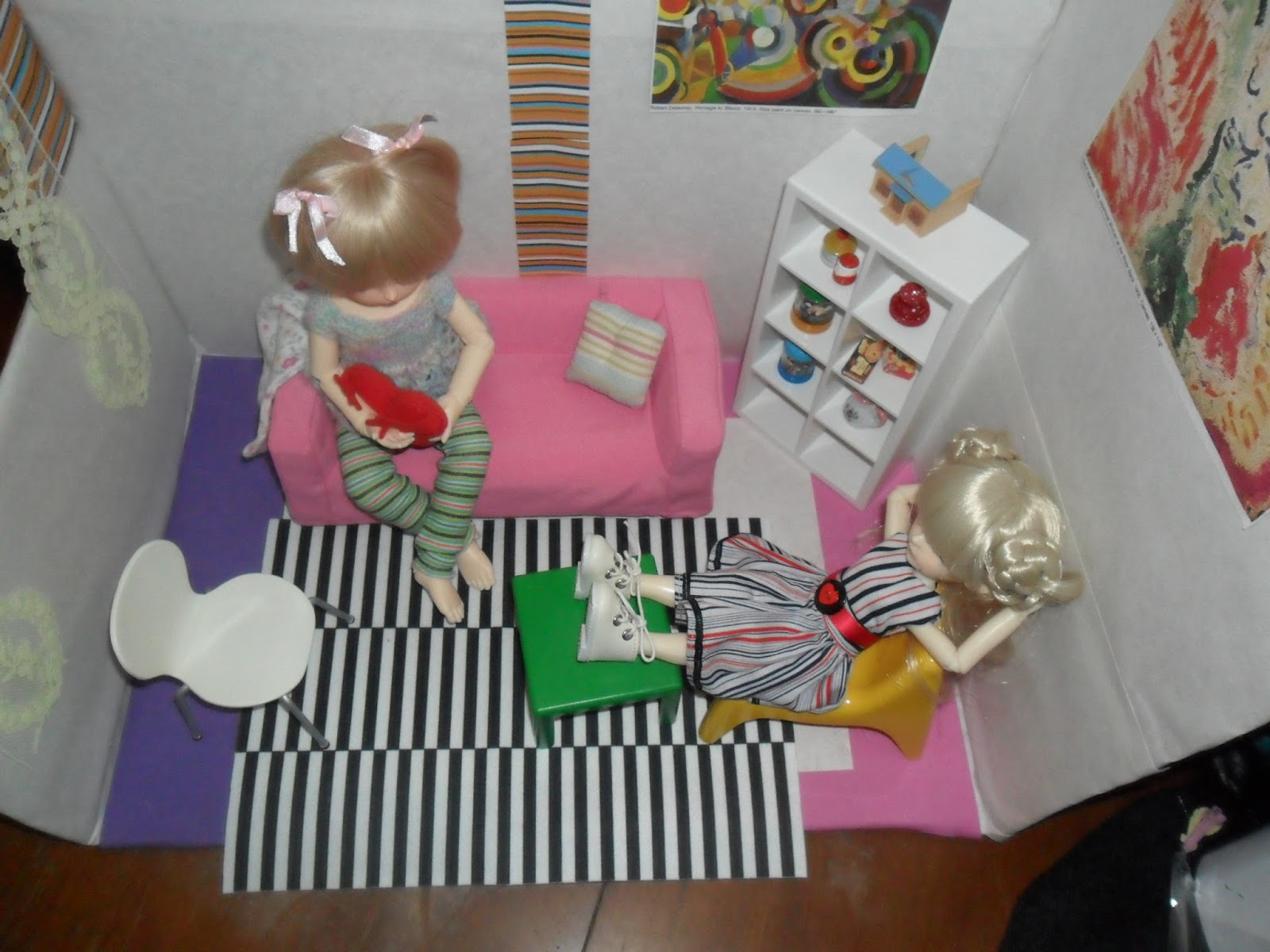 my mini world Finally, I got my hands on the Ikea huset dolls house