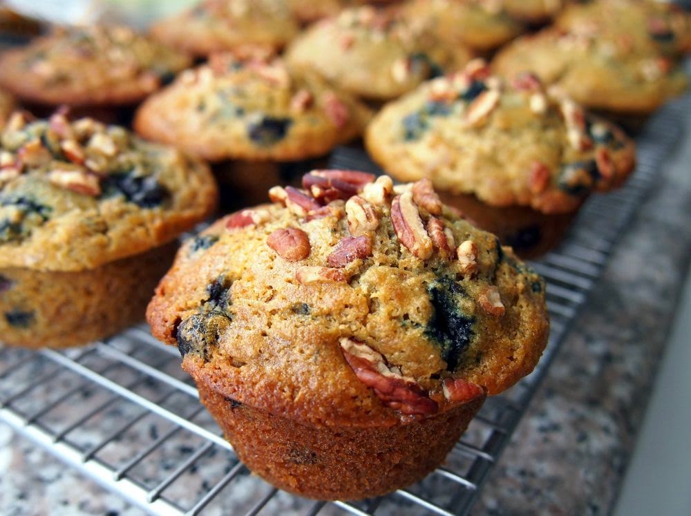 Happy Go Marni Blueberry Buttermilk Bran Muffins The Triple B