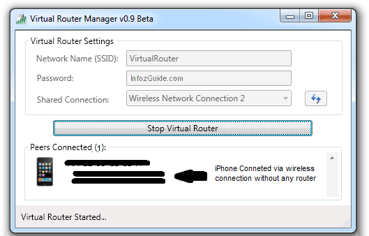 Virtual Router  Windows 7 -  11