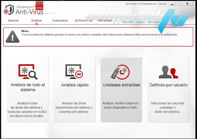 Ashampoo Anti-Virus 2014 Español Ashampoo Anti-Virus 2014 Español