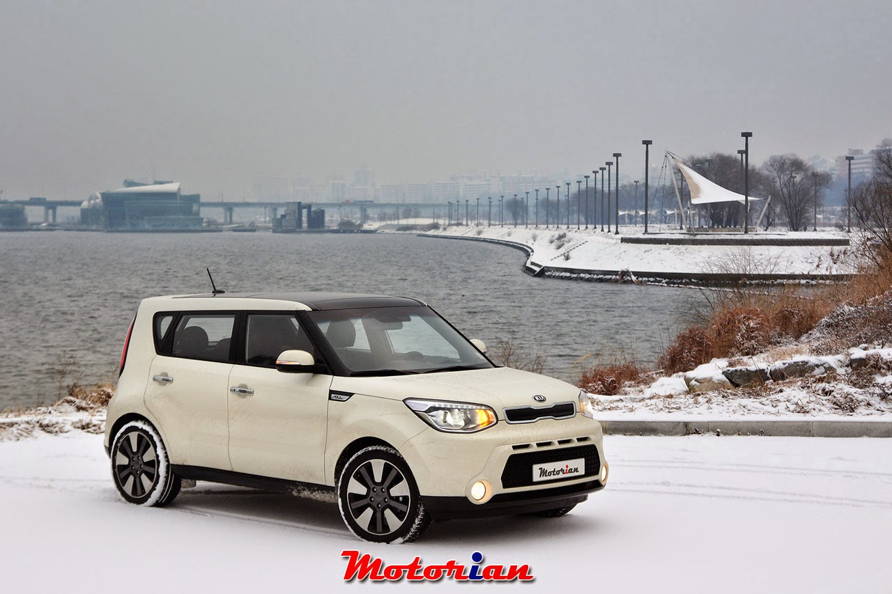 2015 Kia Soul Exclaim In Tha Snow... THA KIA SOUL