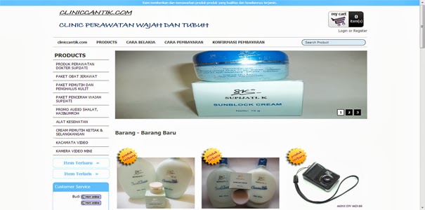 Clinic Cantik polisi online, kecantikan