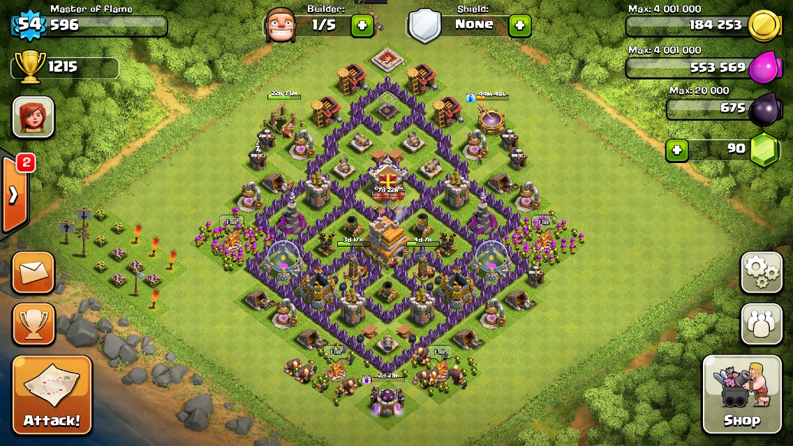 Th7 Layout | town hall 7 clash of clans Th7 Layout | town hall 7 clash of clans