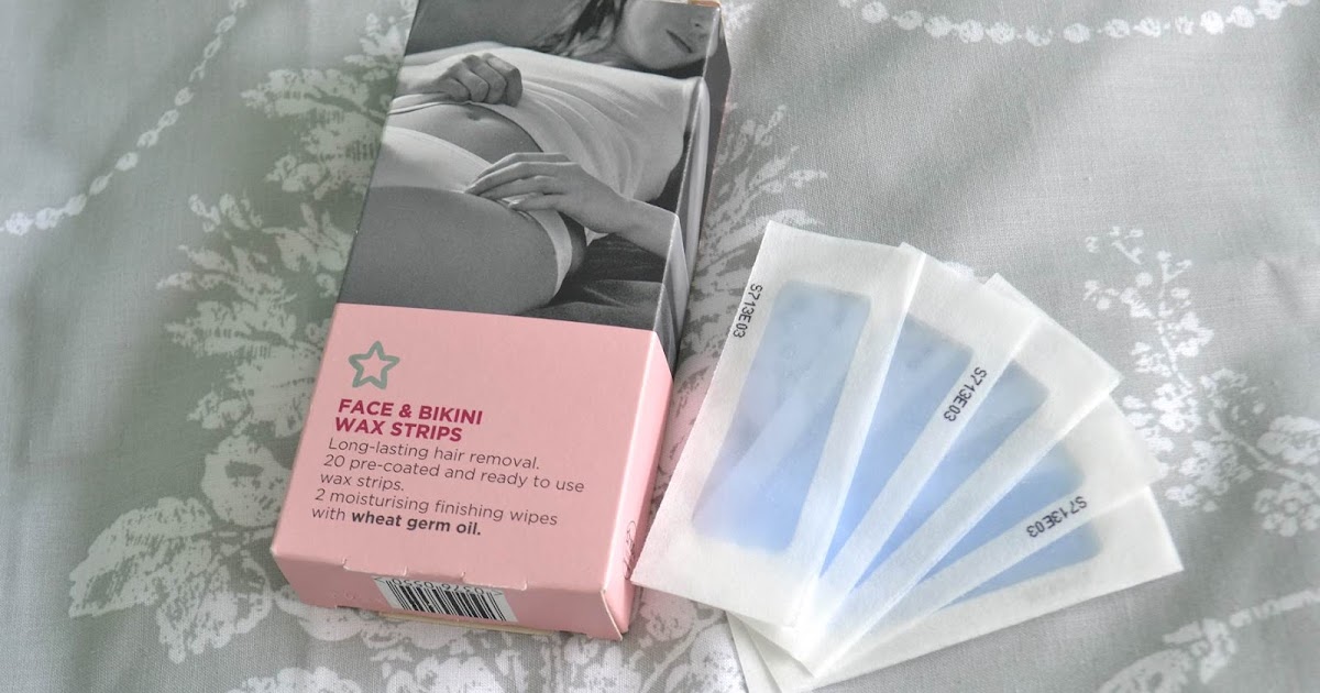Freckled Elle Superdrug Face Bikini Wax Strips