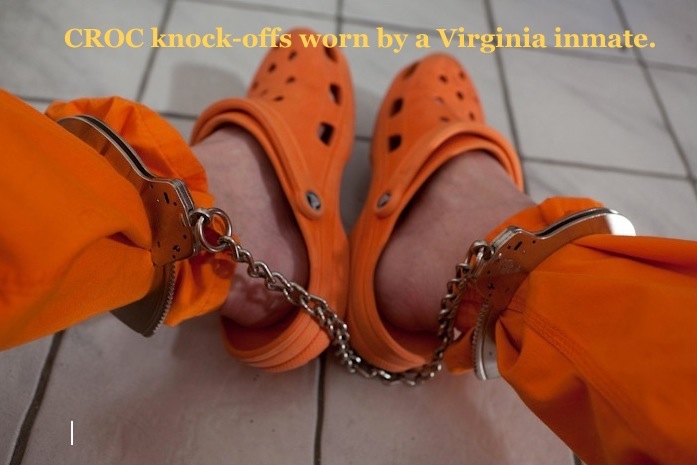 inmate slippers