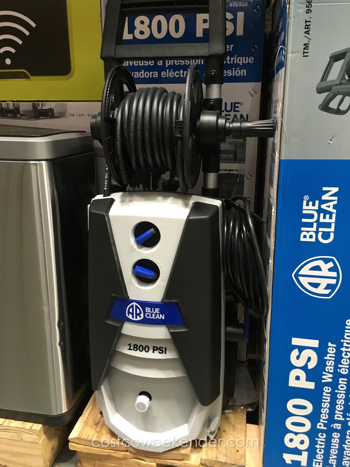 AR North America Blue Clean Pressure Washer (1800 psi) Costco Weekender