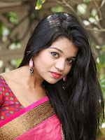 Bhavya Sri Latest Photos in Saree-cover-photo
