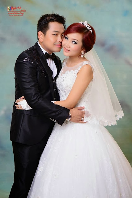 myanmar famous singer wyne su khine thein pre-wedding photo