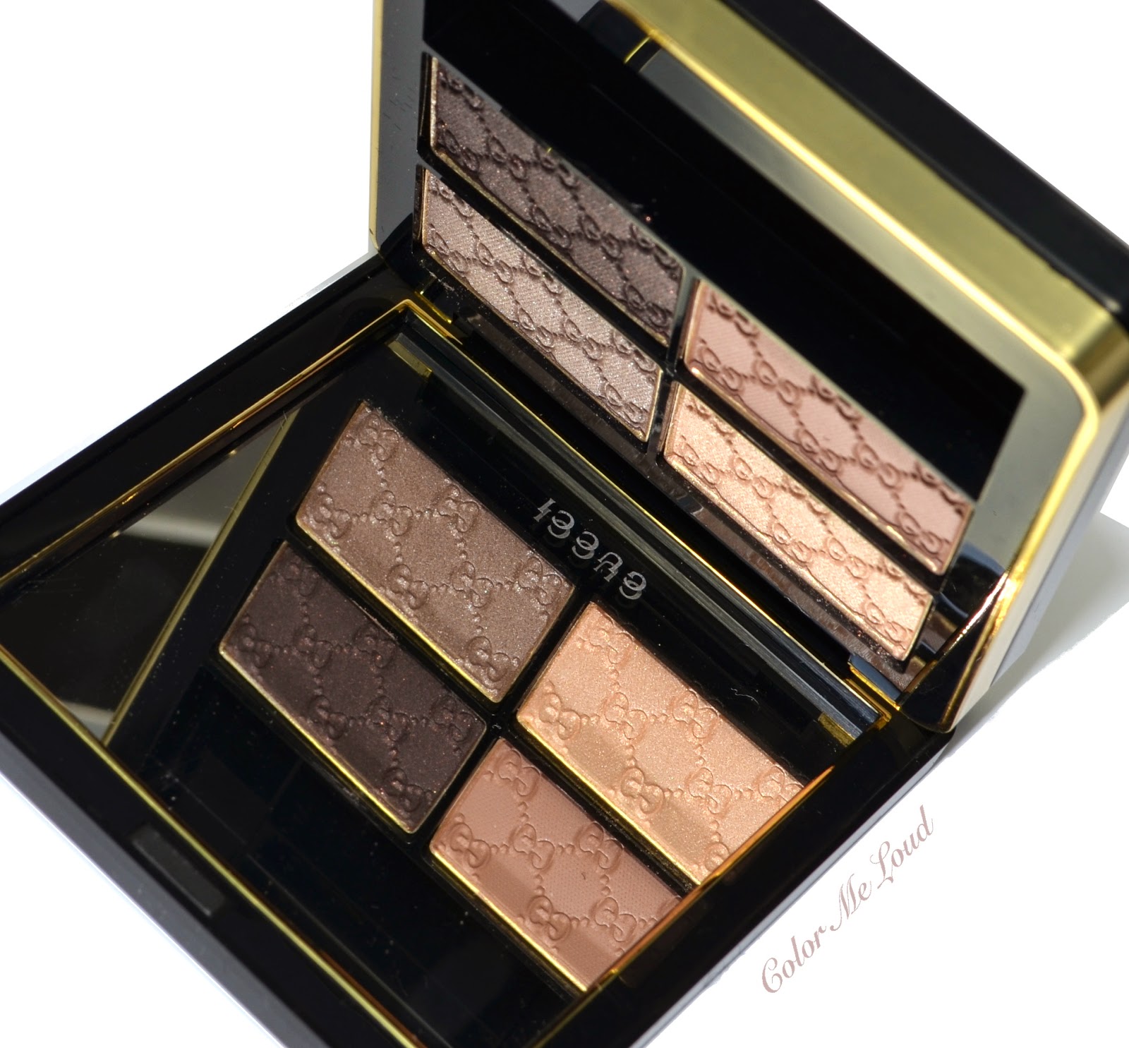 Gucci Beauty Magnetic Color Shadow Quad • Eye Palette Review