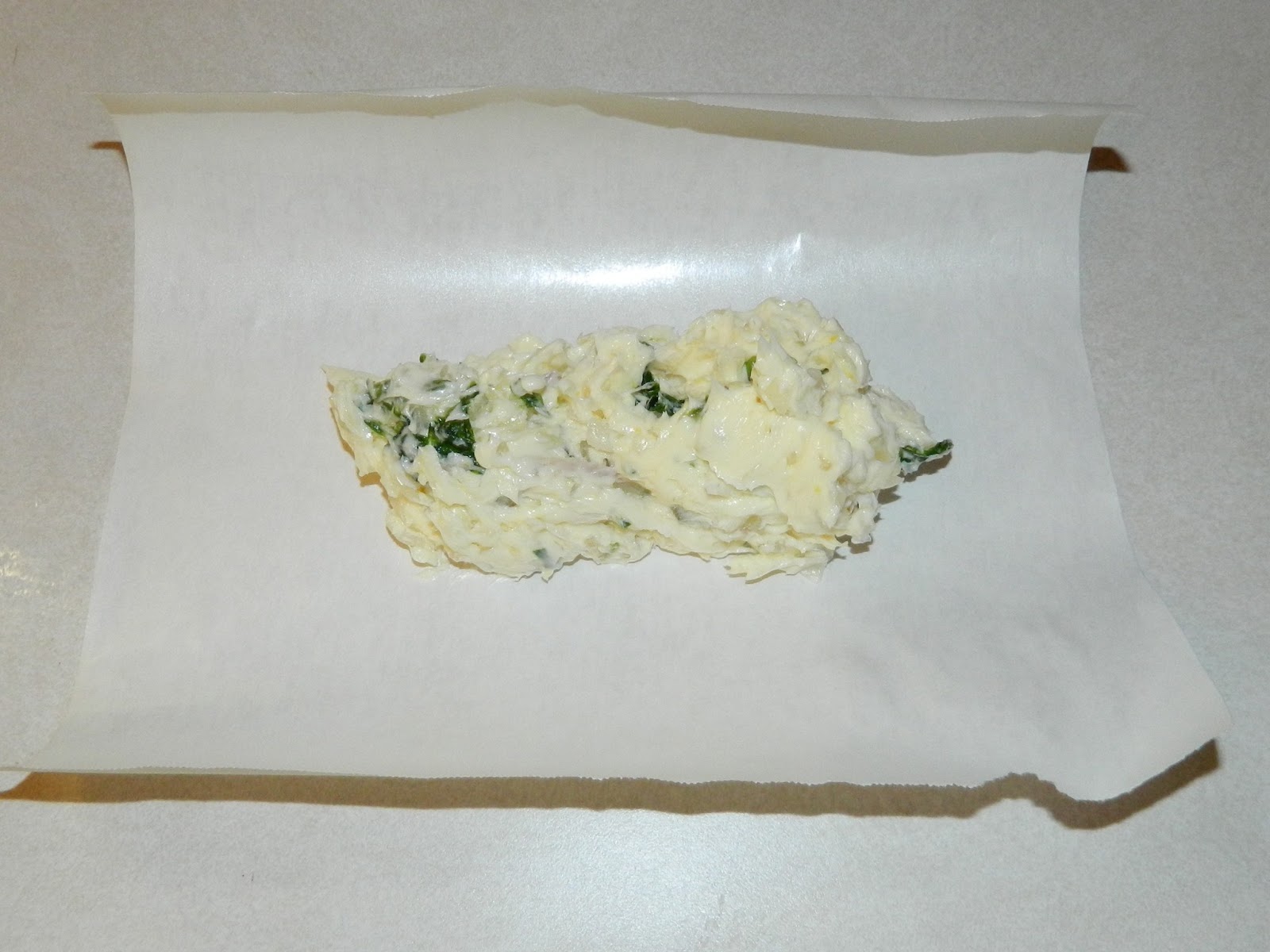 Lise's Log Cabin Life Savory Ramp Compound Butter