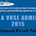 Kerala VHSE 3rd Allotment Result Published