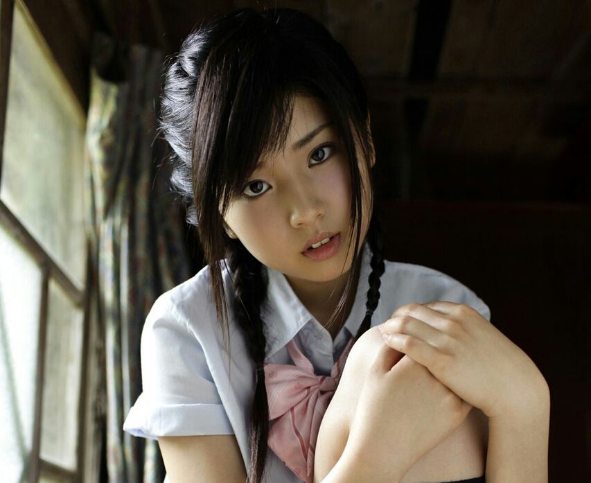 Japanese girls attacked seductive school