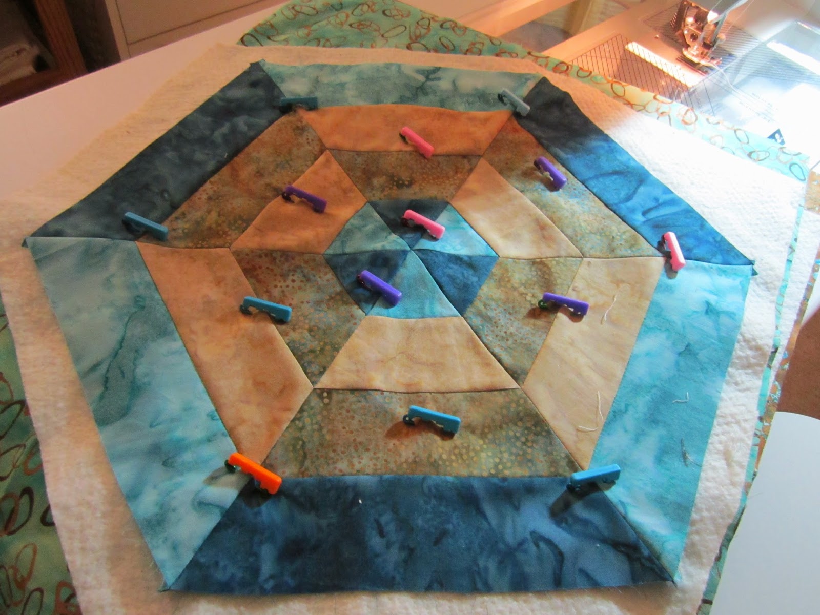 * Hexagon Placemats