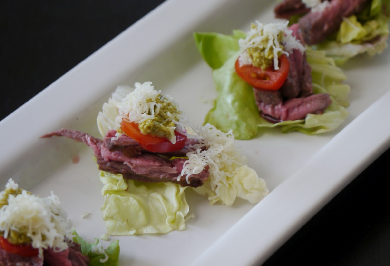 Craves and aves Flank Steak Bites