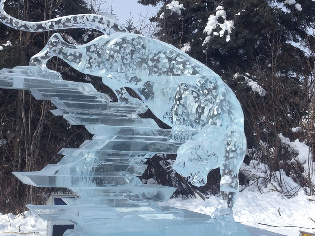 2.) How'd they get the spots on there? - Amazing Ice Sculptures That Put Edward Scissorhands To Shame. 2.) How'd they get the spots on there? - Amazing Ice Sculptures That Put Edward Scissorhands To Shame.
