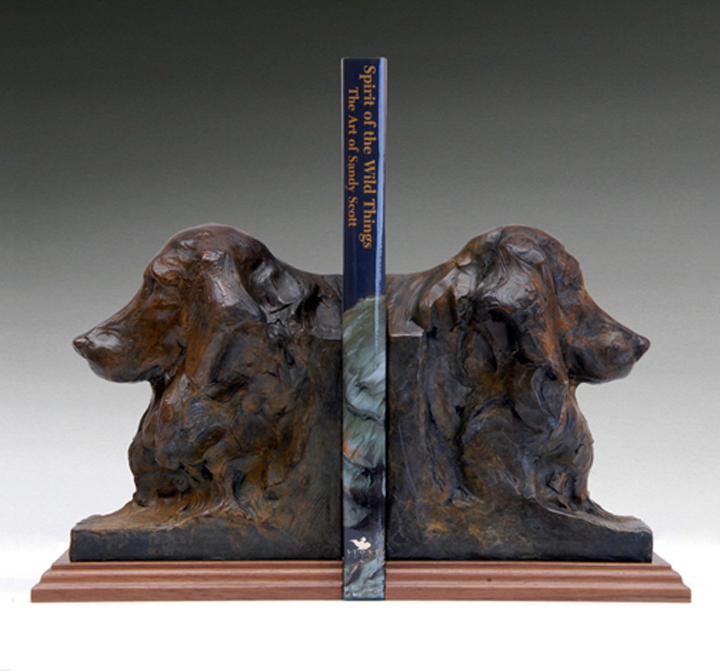 Sandy Scott Art 675 Functional Art . . . bookends, con't