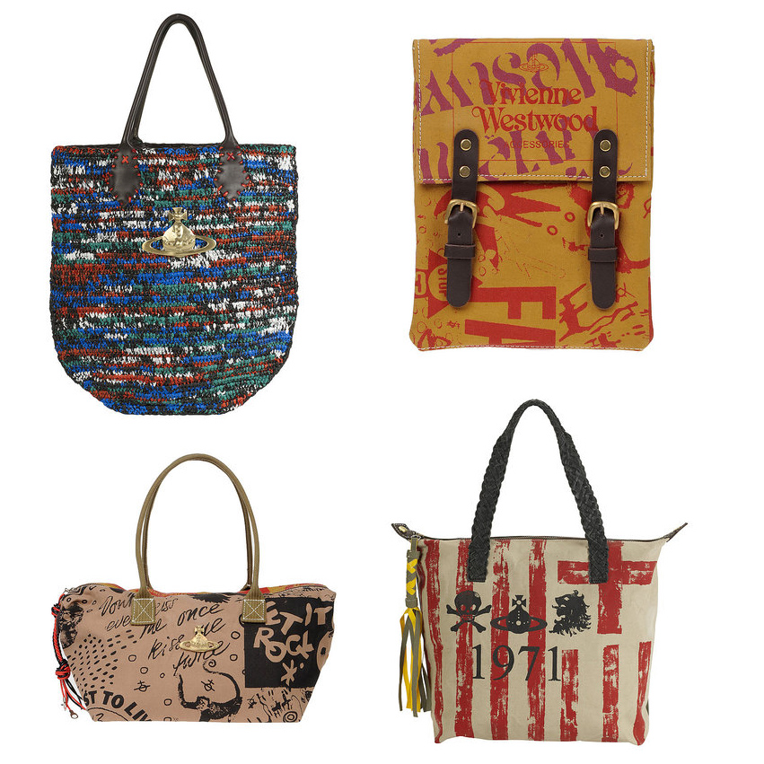 canvas vivienne westwood bag