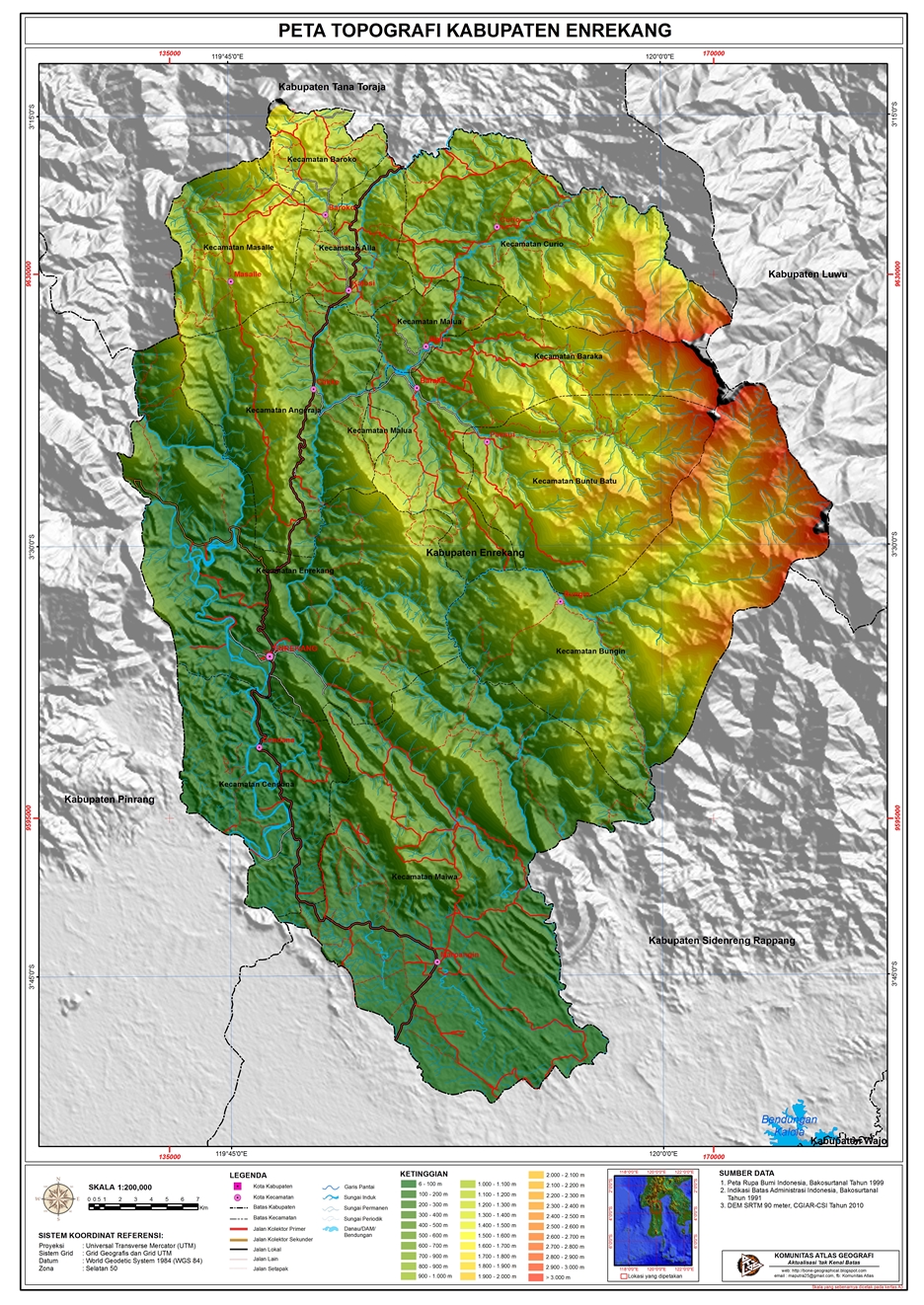 Komunitas ATLAS: Kabupaten Enrekang