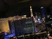 Vegas Strip View At Night From Flamingo (img )