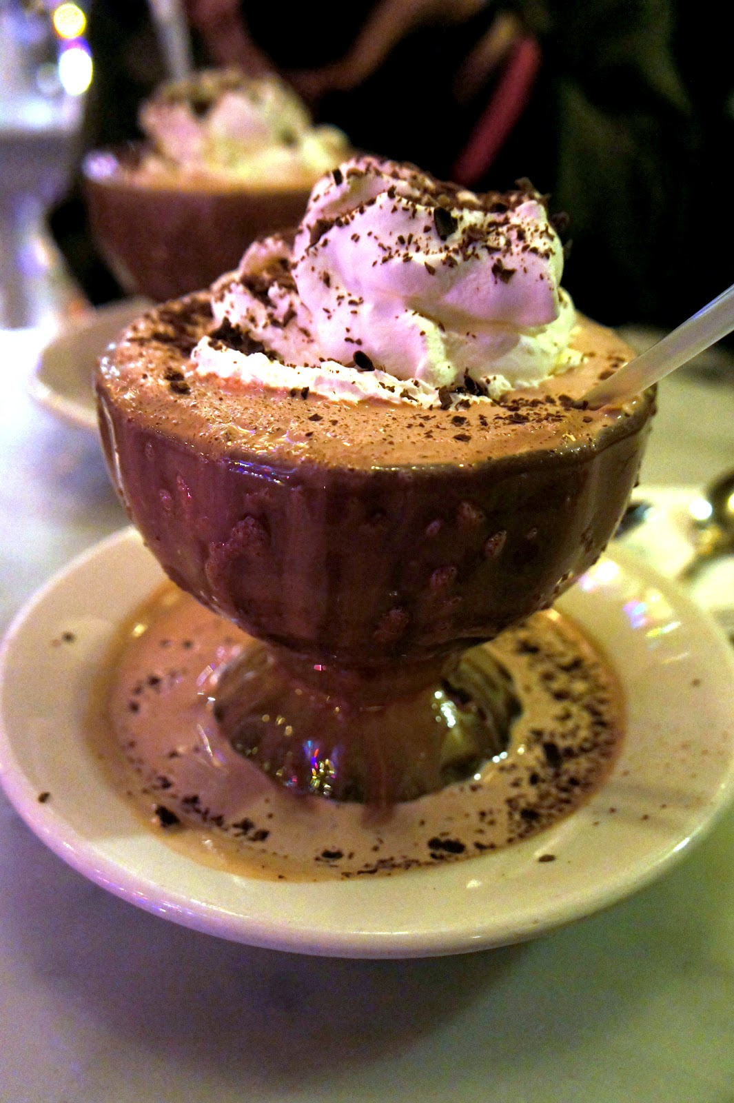 trossets de cuina La Recepta del 15 Frozen Hot Chocolate (recordant