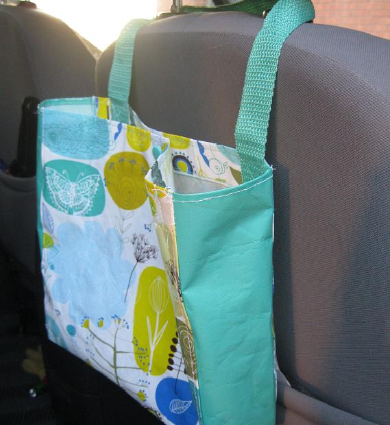 Car Garbage Bag PeekaBoo Pages Patterns, Fabric & More!