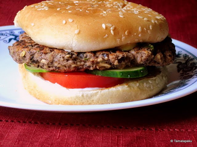 Vegan Black Bean Burger