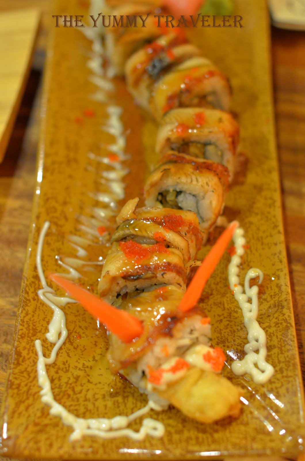 The Yummy Traveler Food/Rest. Review Standing Sushi Bar