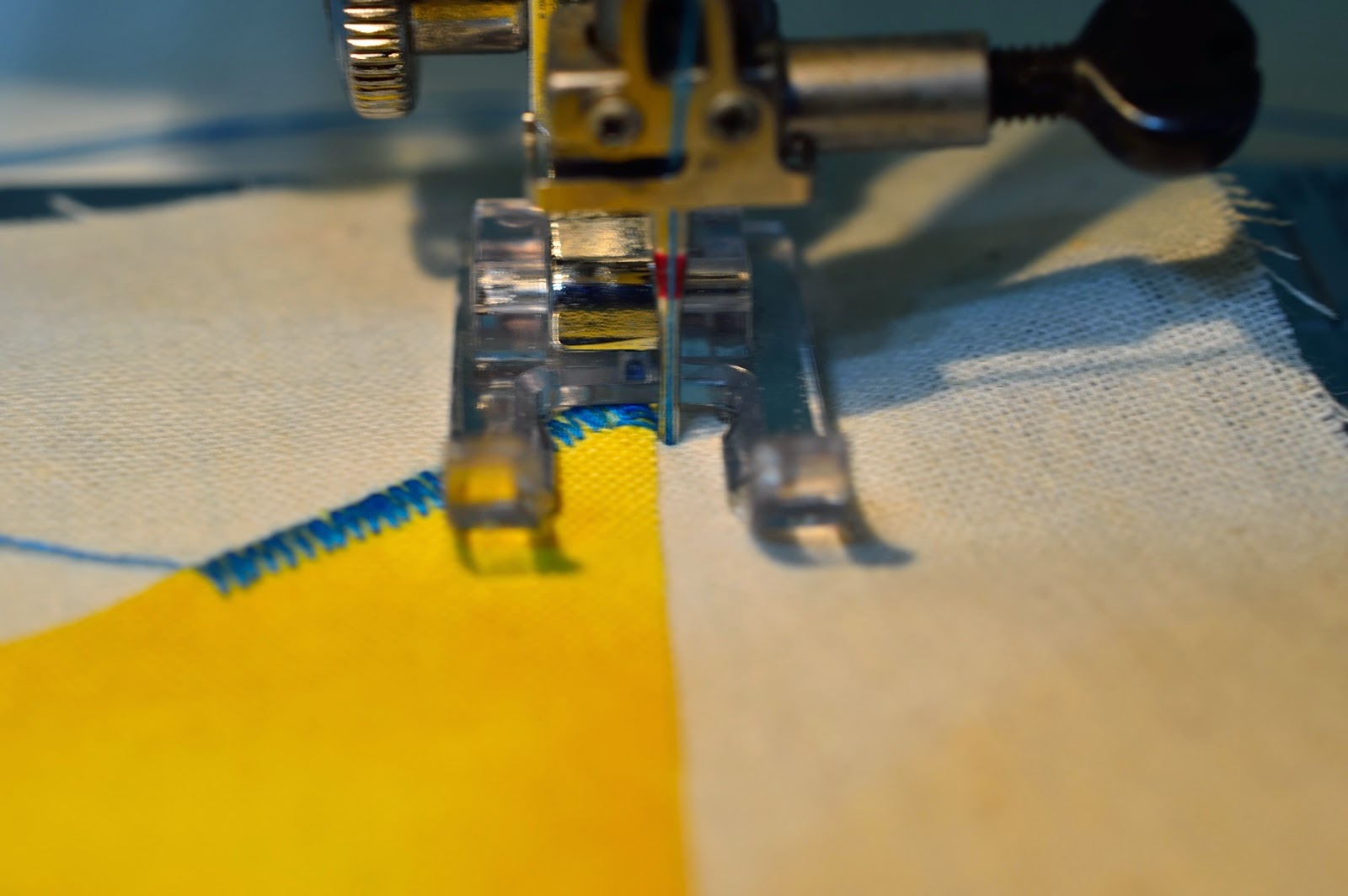 Machine applique using zigzag stitch Projects by Jane