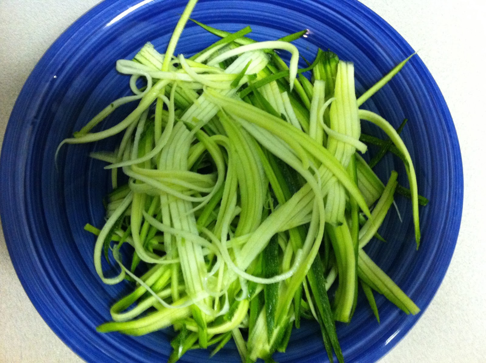 Grits & Gravy zucchini spaghetti