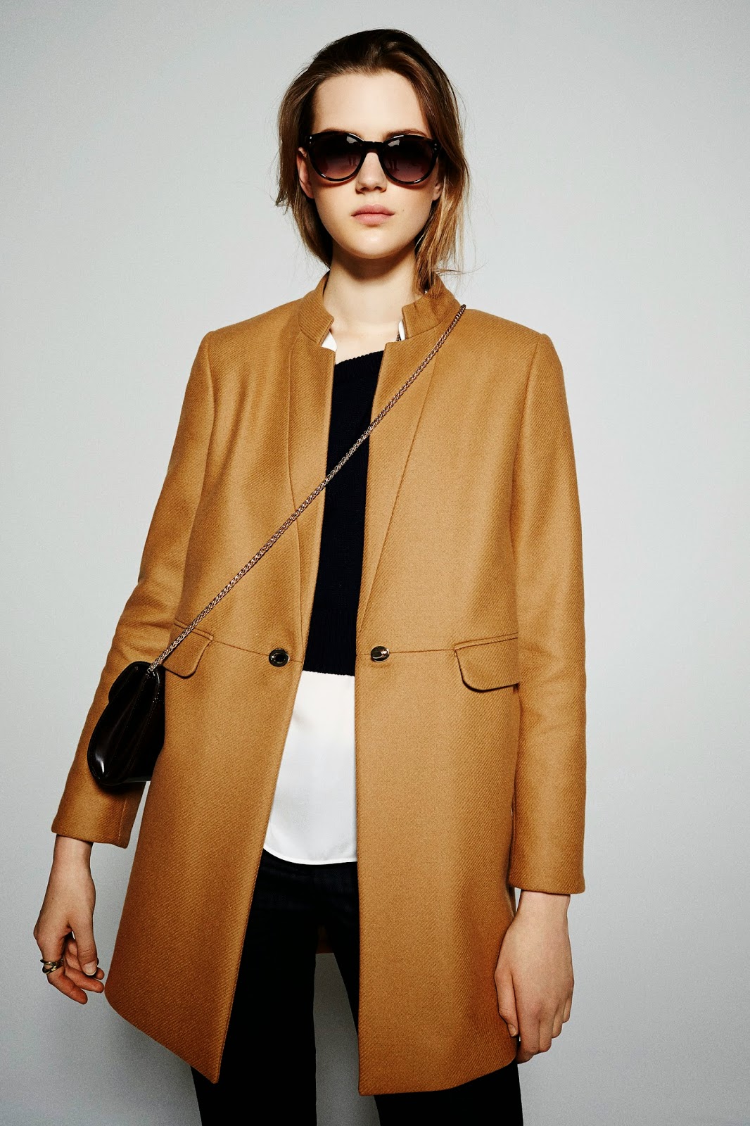 manteau long massimo dutti