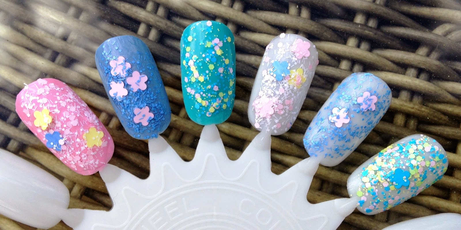 Moonstone & May Nails Inc Gardens Floral's Summer in bloom!