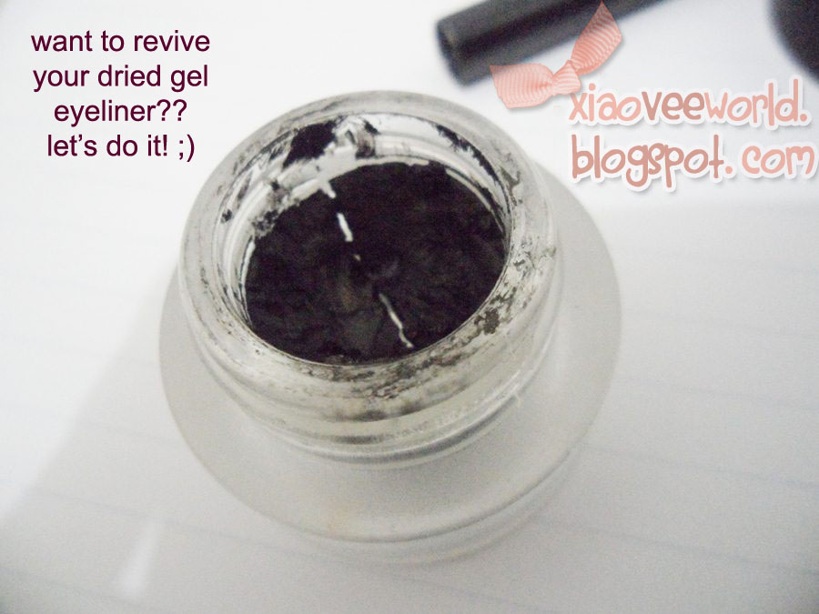 Xiao Vee Indonesian Beauty Blogger DIY How to revive your dried gel