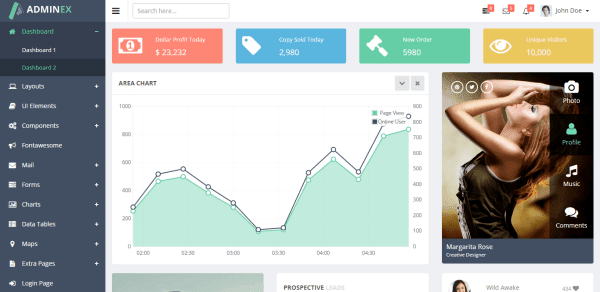 AdminEx - Bootstrap 3 Responsive Admin Template Bootstrap 3 Responsive Admin Template