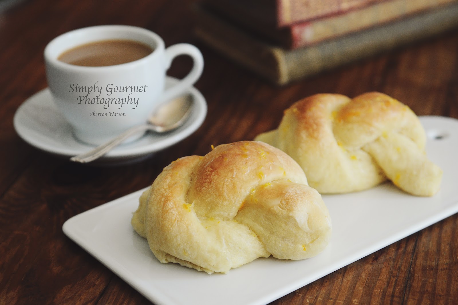 Simply Gourmet Orange Bow Knots and 24 years of Wedded Bliss