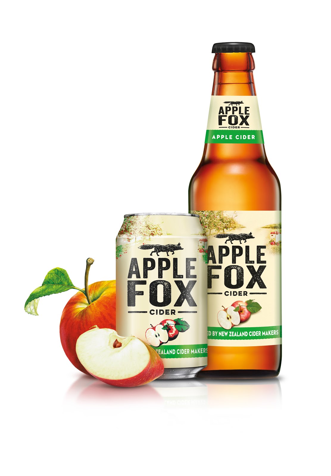 JJ IN DA HOUSE Introducing Apple Fox Cider Real Apples, Real Attitude