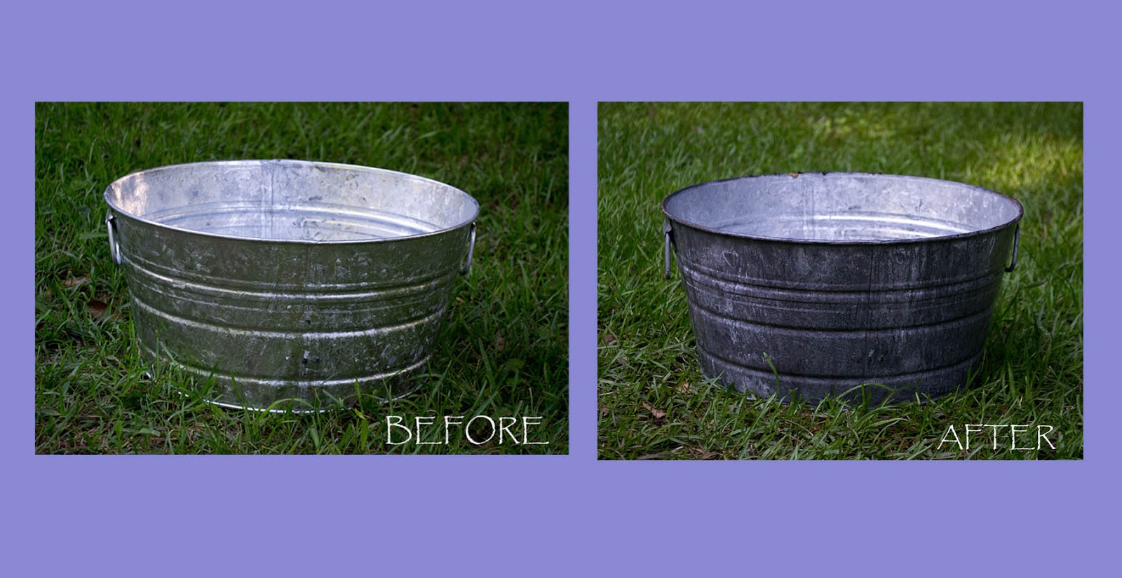 The Vintage Depot How to Age Galvanized Metal