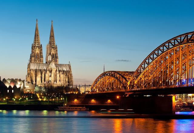 The magnificent Dom in Cologne, Germany.