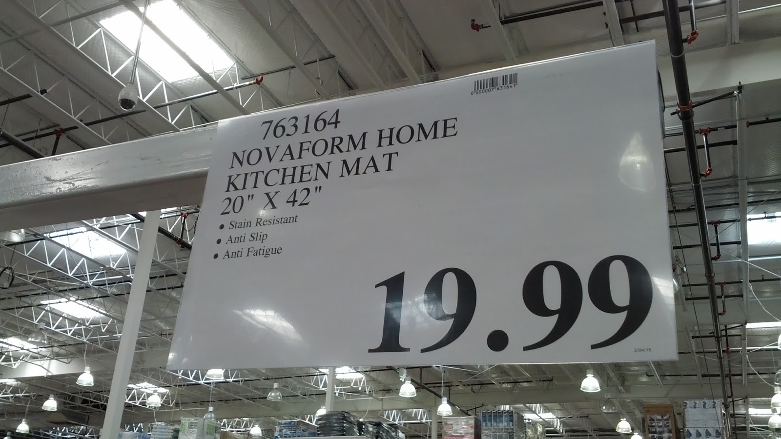 Novaform Home AntiFatigue Foam Kitchen Mat Costco Weekender