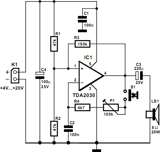 Electronics Circuit Application Power Buzzer Circuits
