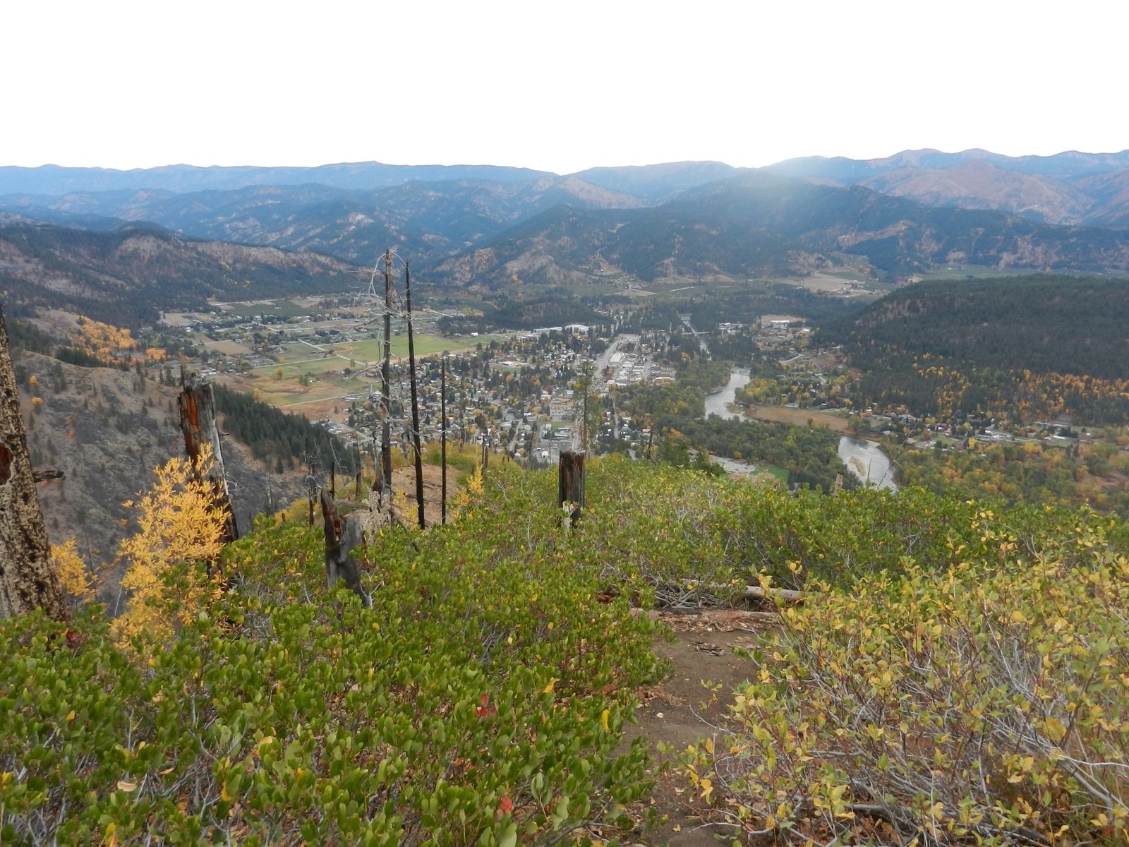 Off on Adventure Icicle Ridge Trail, Leavenworth, WA 10/15/12
