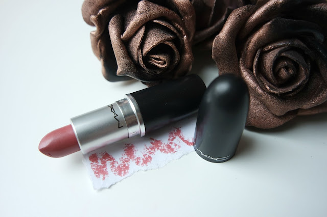 MAC Brave Lipstick Swatch and Review