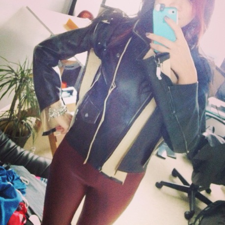 Maison Martin Margiela for HM, Margiela for HM, designer collaboration, deconstructed leather jacket, margiela leather jacket