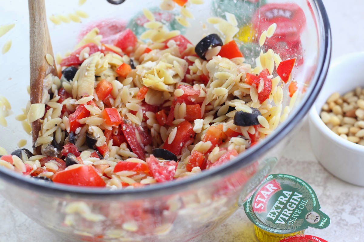 STAR Fine Foods Red Wine Vinegar & Olive Oil Orzo Salad