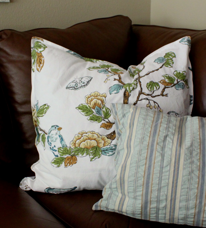 Right at Home { Shower Curtain Pillow }