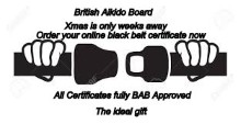 Dan Grade Certificate - Ideal Gift for Christmas