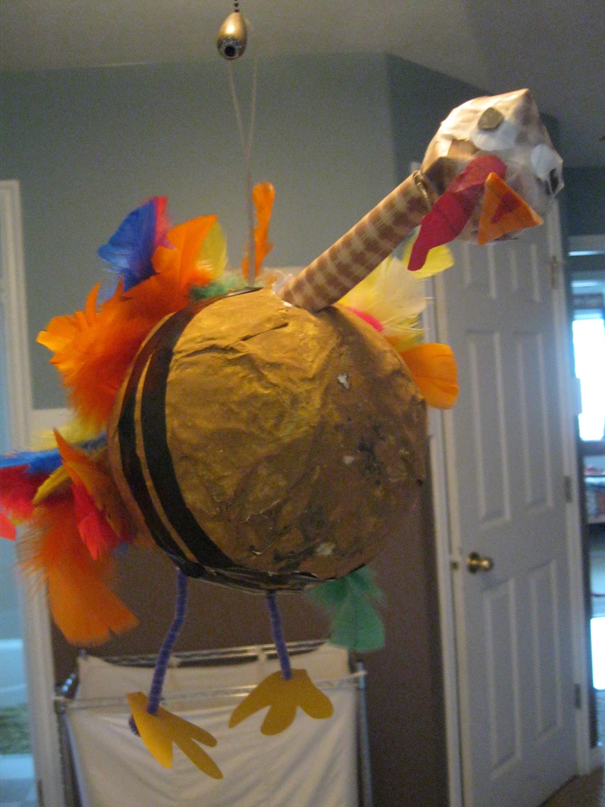 Strange Boat The Gobbler Pinata Turkey Day
