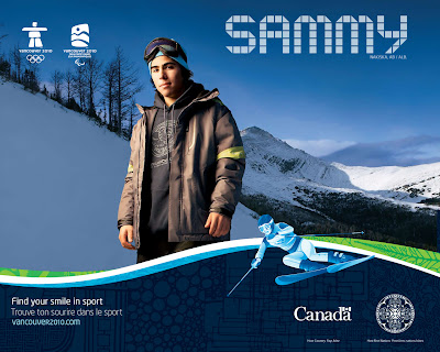 Free Vancouver 2010 Olympic Winter Games PowerPoint Background 12