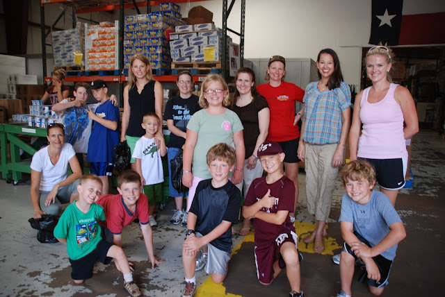 While I'm Waiting...Show & Tell Tuesday - summers at the food bank While I'm Waiting...Show & Tell Tuesday - summers at the food bank